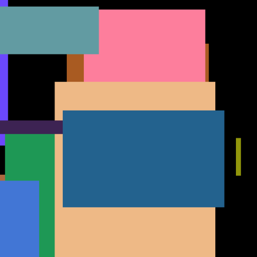 Lavender Bikini Blue Towel