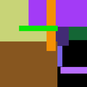 Car Black Rooster Large