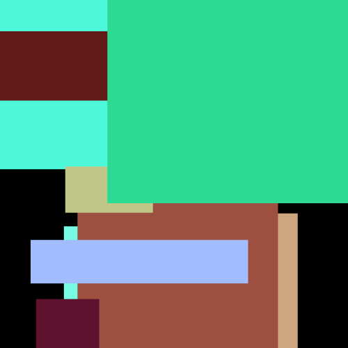 Movie Blue Medium Card