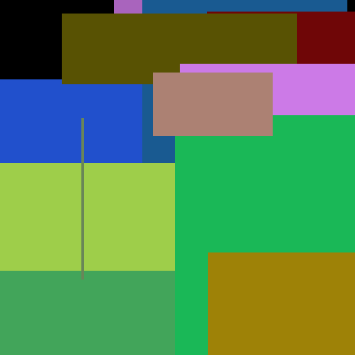 Green Toy Grey Towel