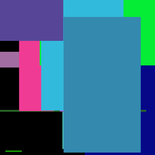 Bed Galaxy Blue Cover