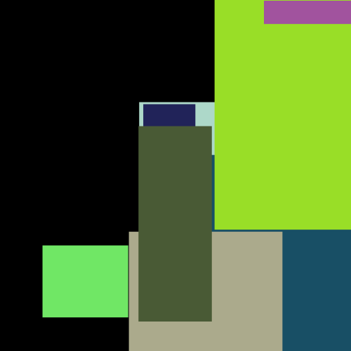 Blue Toy Moustache Shower