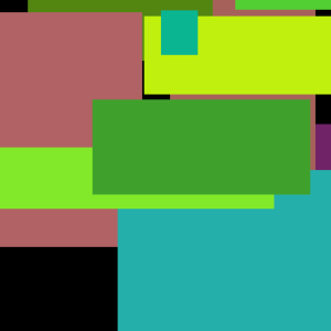 Large Black Shampoo TV Table