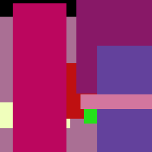 Yellow Violet ACME Fish Potato Sheet Lavender