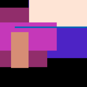 Black Bikini Perl Bed Violet