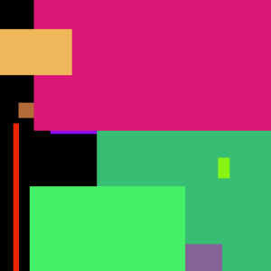 Cooler Blue Pink Ring Bikini Small Fish