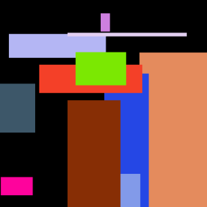 Chicken Pink Grey Green Bike