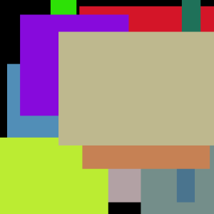 Blue TV Hair Red Chicken