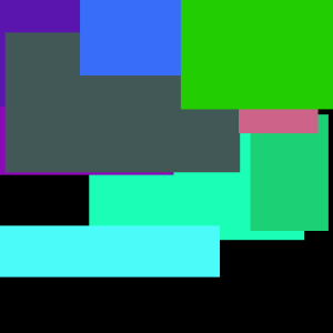 Cushion Blue Chicken